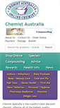 Mobile Screenshot of chemistaustralia.com.au